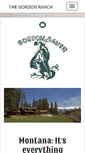 Mobile Screenshot of gordonranch.com